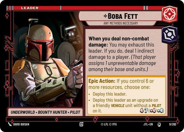 Boba Fett - Any Methods Necessary - Star Wars Unlimited