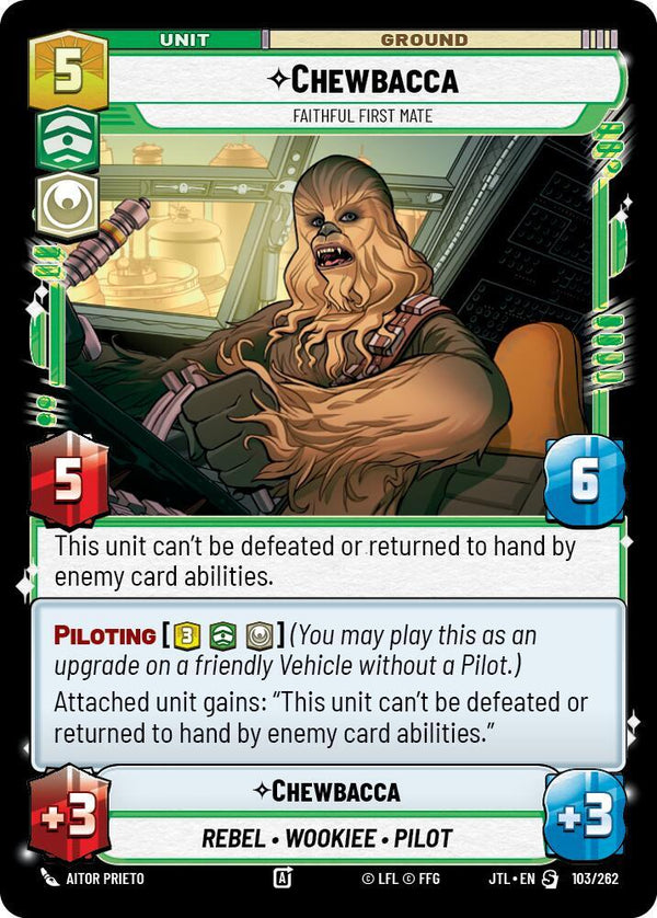 Chewbacca - Faithful First Mate - Star Wars Unlimited