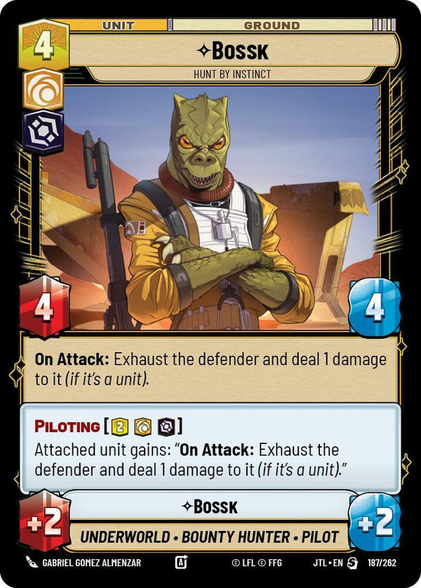 Bossk - Hunt By Instinct - Star Wars Unlimited