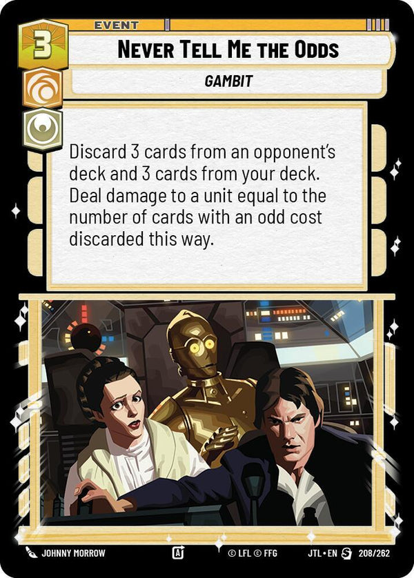Never Tell Me the Odds - Star Wars Unlimited