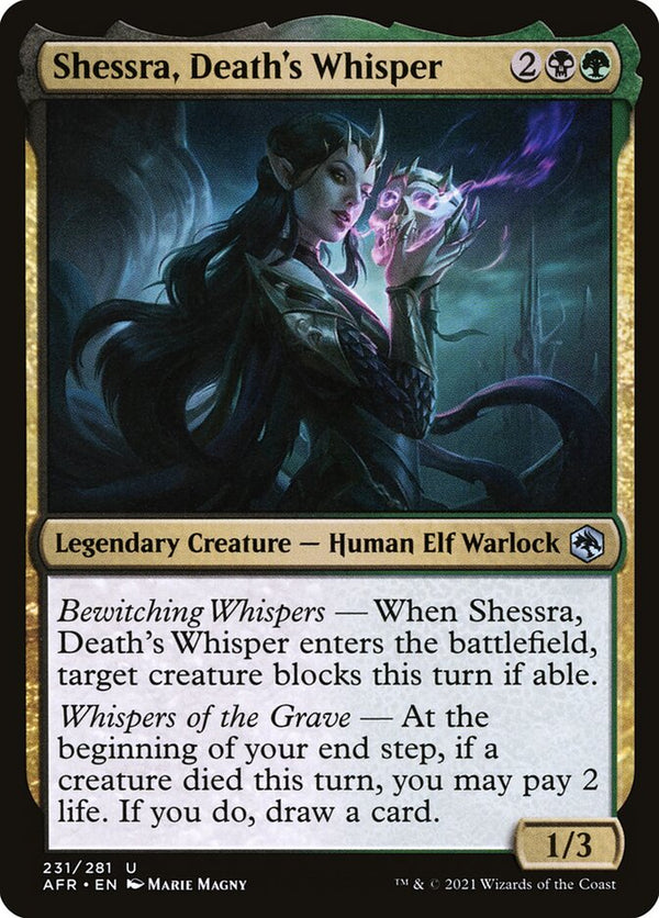 Shessra, Death's Whisper - Magic: The Gathering
