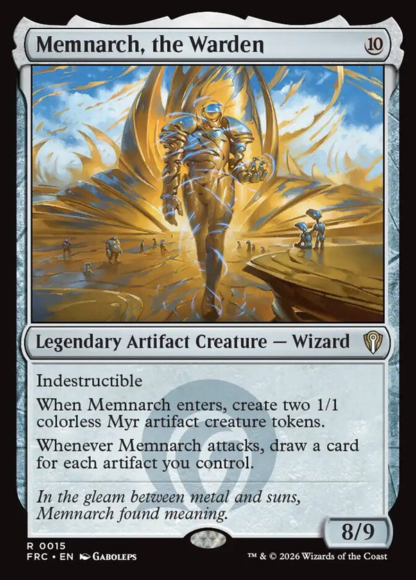 Memnarch, the Warden (FRC 15) - Magic: The Gathering