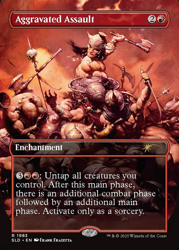 Aggravated Assault (1983) - Magic: The Gathering
