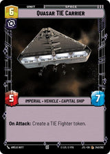 Quasar TIE Carrier - Star Wars Unlimited