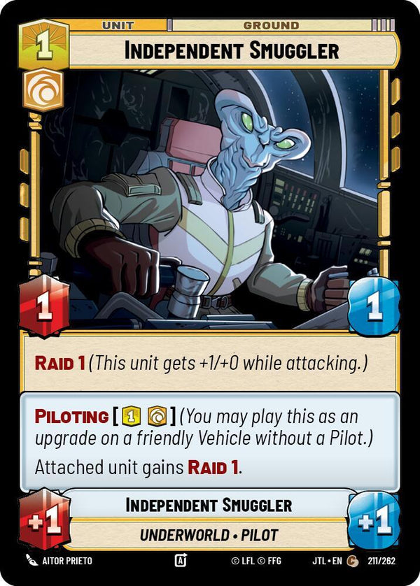 Independent Smuggler - Star Wars Unlimited
