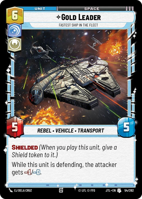 Gold Leader - Fastest Ship in the Fleet - Star Wars Unlimited