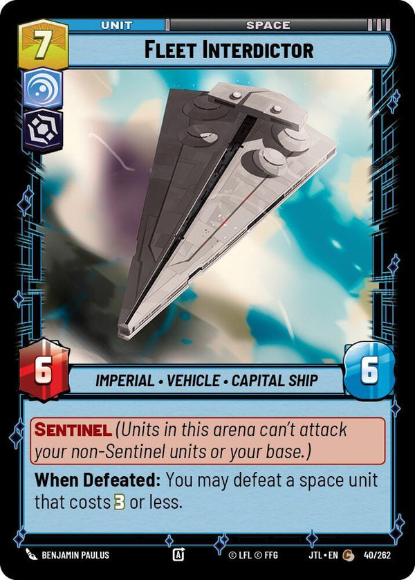 Fleet Interdictor - Star Wars Unlimited