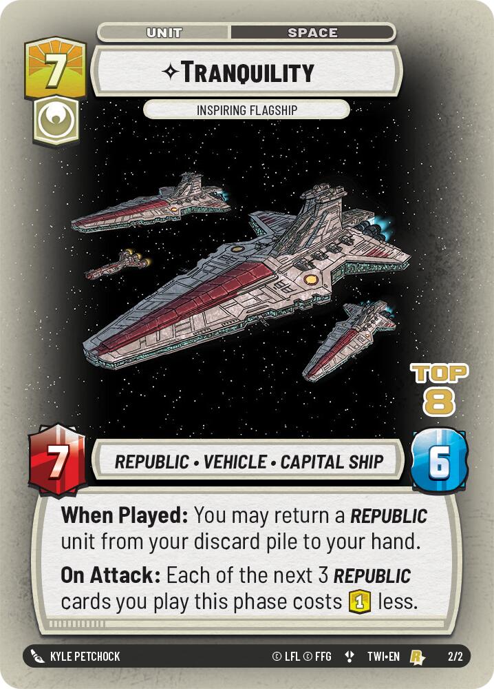 Tranquility - Inspiring Flagship (2/2) (Top 8) (2/2) [Store Showdown Promos]