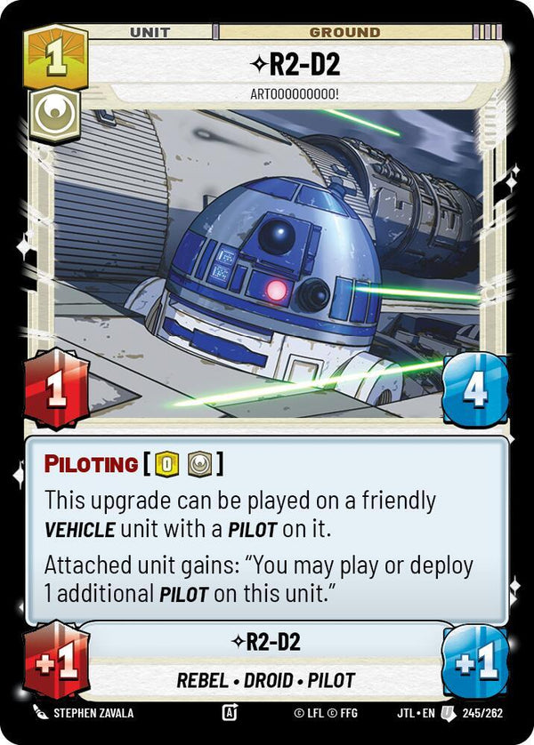 R2-D2 - Artooooooooo! - Star Wars Unlimited