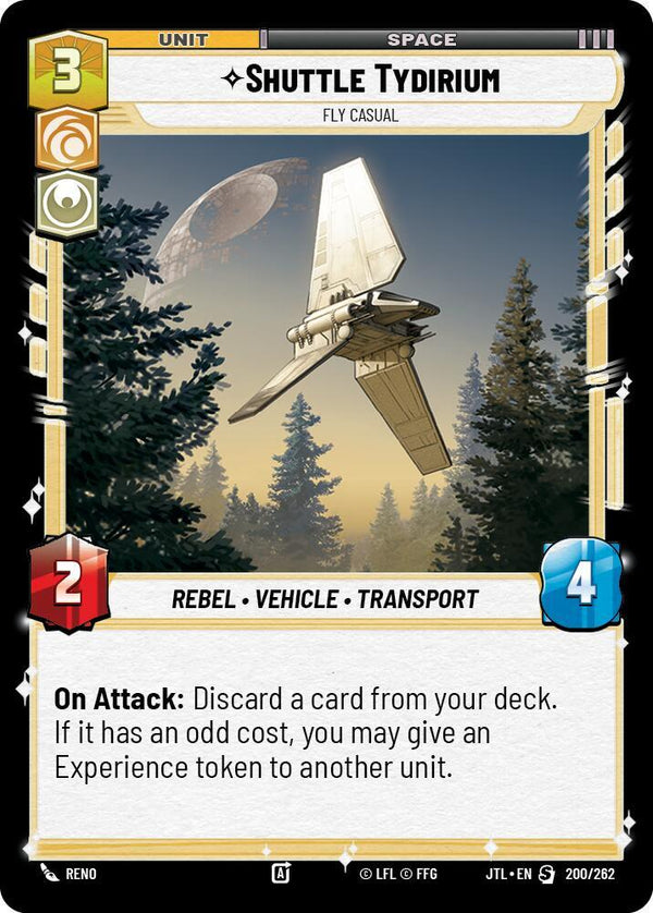 Shuttle Tydirium - Fly Casual - Star Wars Unlimited