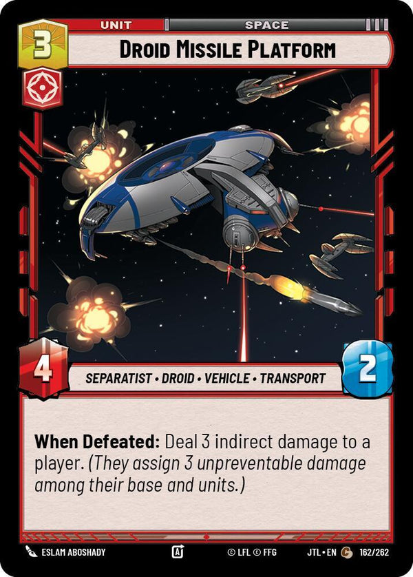 Droid Missile Platform - Star Wars Unlimited