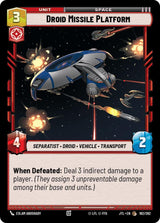 Droid Missile Platform - Star Wars Unlimited