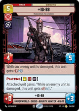 IG-88 - Murderous Phlutdroid (JTL 141/262) - Star Wars Unlimited