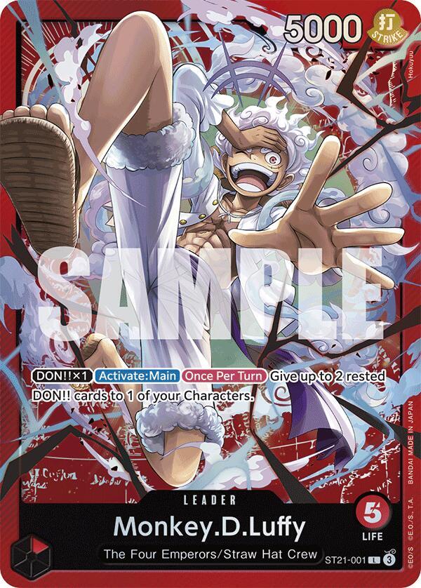 Monkey.D.Luffy (001) (ST21-001) - One Piece Card Game