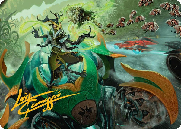 Aatchik, Emerald Radian Art Card (15/54) (Gold-Stamped Signature) - Magic: The Gathering