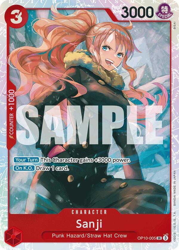 Sanji (OP10-005) - One Piece Card Game