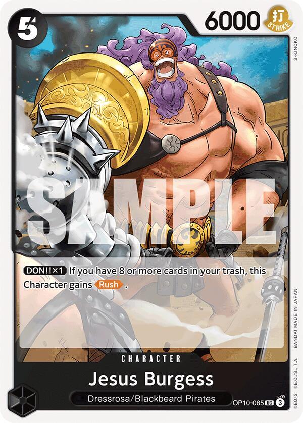 Jesus Burgess - One Piece Card Game