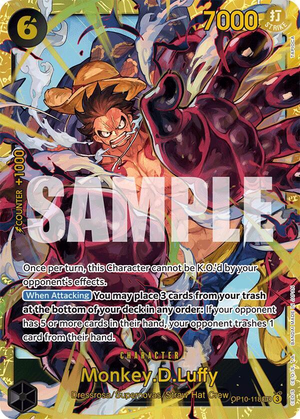 Monkey.D.Luffy (118) (OP10-118) - One Piece Card Game