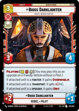 Biggs Darklighter - They'll Never Stop Us - Star Wars Unlimited
