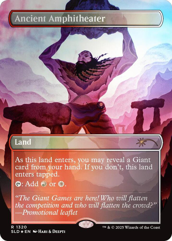Ancient Amphitheater (Rainbow Foil) - Magic: The Gathering