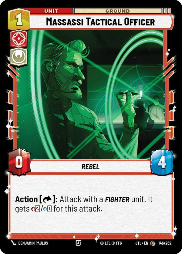 Massassi Tactical Officer - Star Wars Unlimited