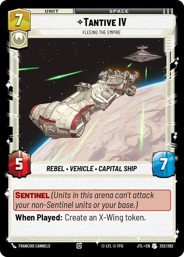 Tantive IV - Fleeing the Empire - Star Wars Unlimited
