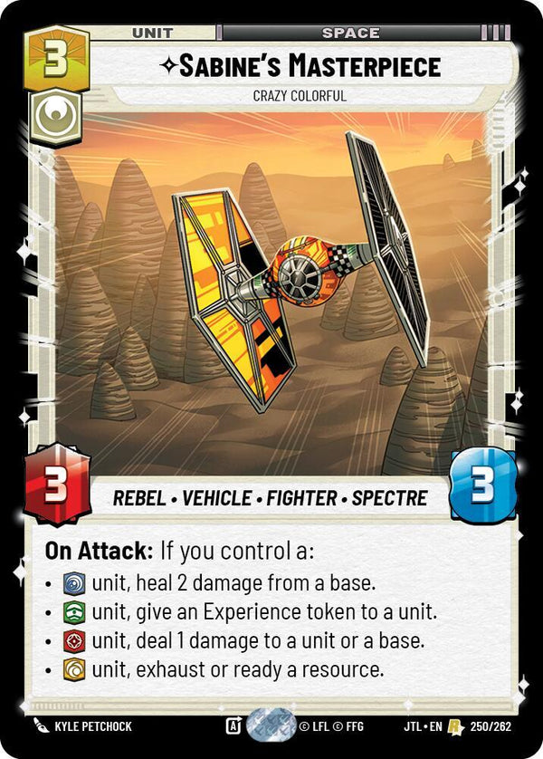 Sabine's Masterpiece - Crazy Colorful - Star Wars Unlimited
