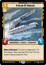 Stolen AT-Hauler - Star Wars Unlimited