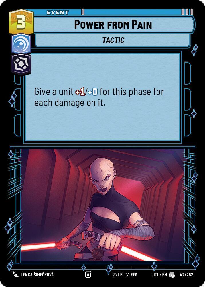 Power from Pain
