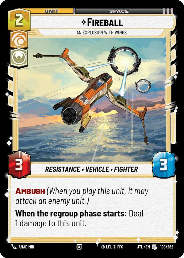 Fireball - An Explosion With Wings - Star Wars Unlimited