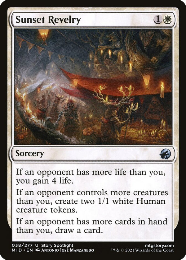 Sunset Revelry - Magic: The Gathering