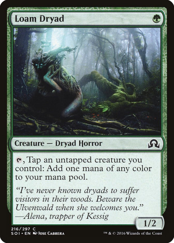 Loam Dryad - Magic: The Gathering