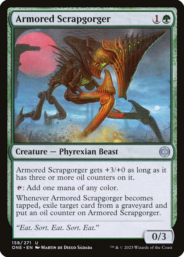 Armored Scrapgorger - Magic: The Gathering