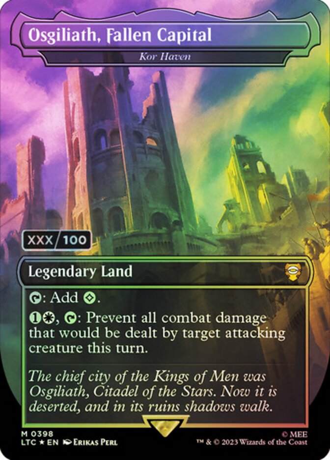 Osgiliath, Fallen Capital - Kor Haven (Serial Numbered)