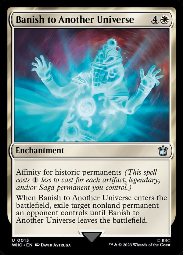 Banish to Another Universe - Magic: The Gathering