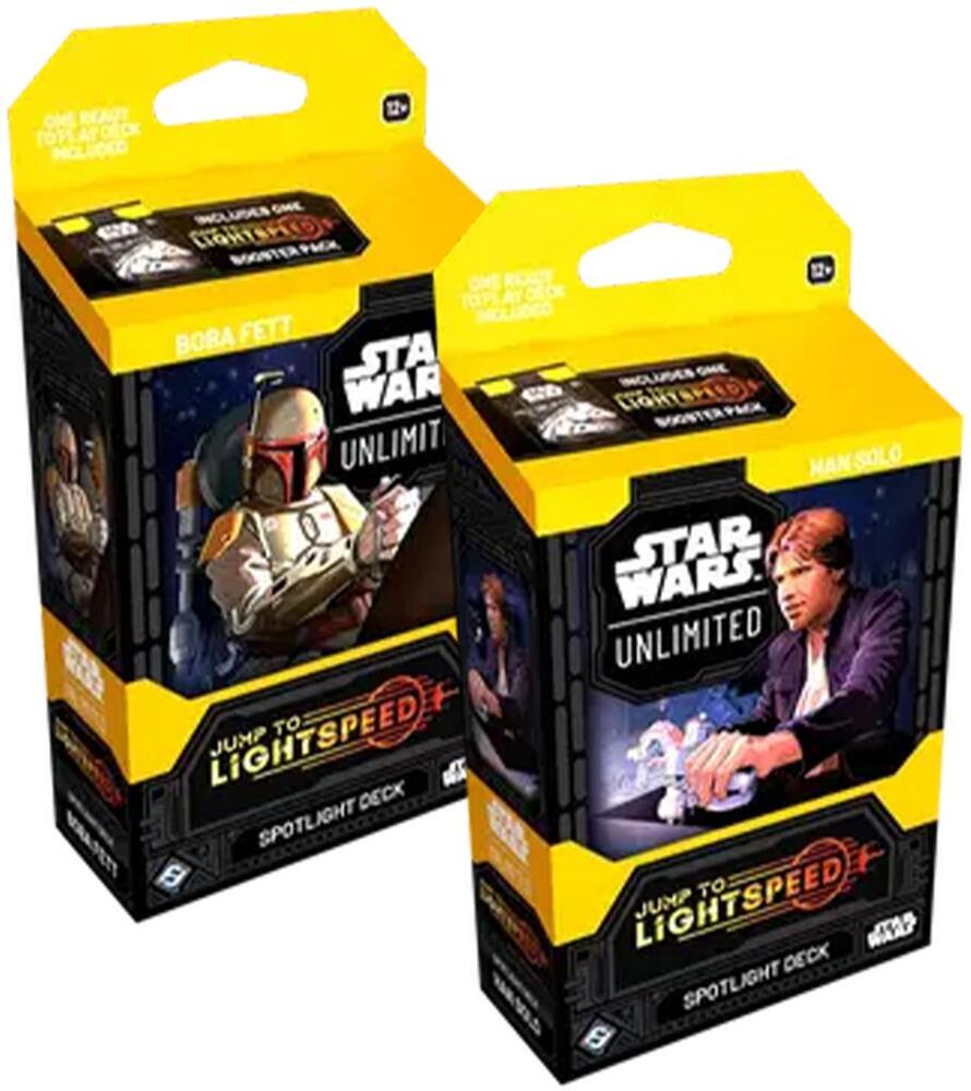 Jump to Lightspeed - Spotlight Deck Pair: Boba Fett & Han Solo