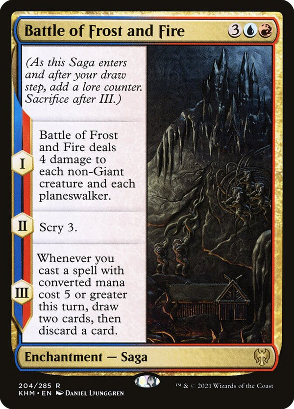 Battle of Frost and Fire - Magic: The Gathering