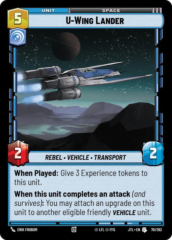 U-Wing Lander - Star Wars Unlimited