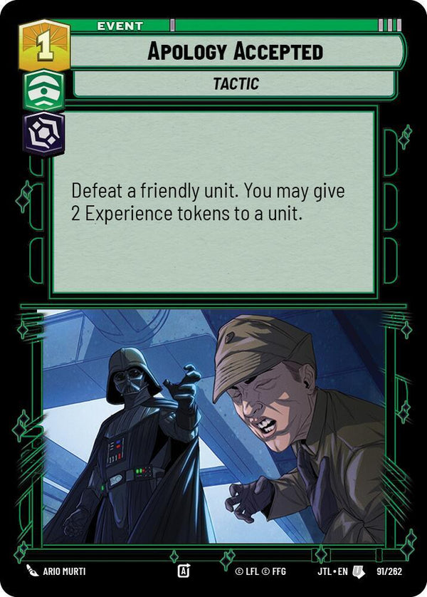 Apology Accepted - Star Wars Unlimited