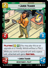 Jarek Yeager - Coordinating With The Resistance - Star Wars Unlimited