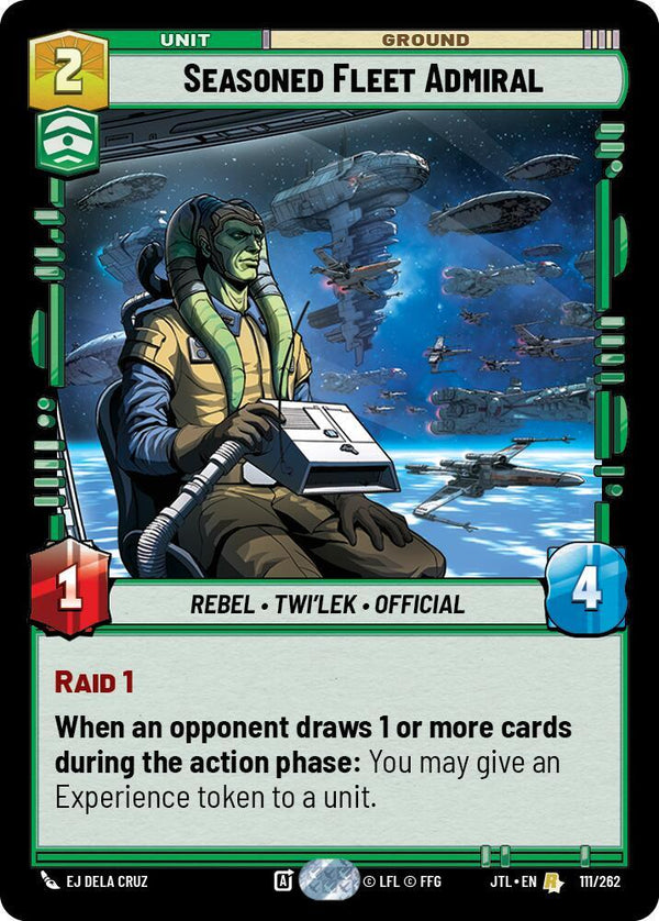 Seasoned Fleet Admiral (JTL 111/262) - Star Wars Unlimited