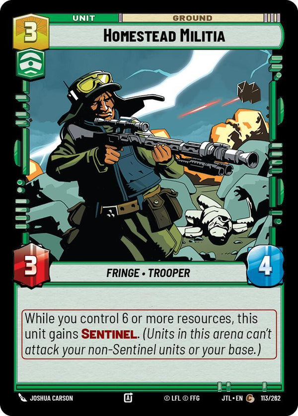 Homestead Militia - Star Wars Unlimited