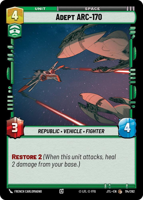 Adept ARC-170 - Star Wars Unlimited