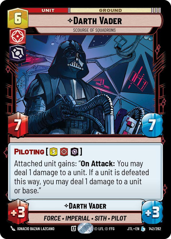 Darth Vader - Scourge of Squadrons - Star Wars Unlimited