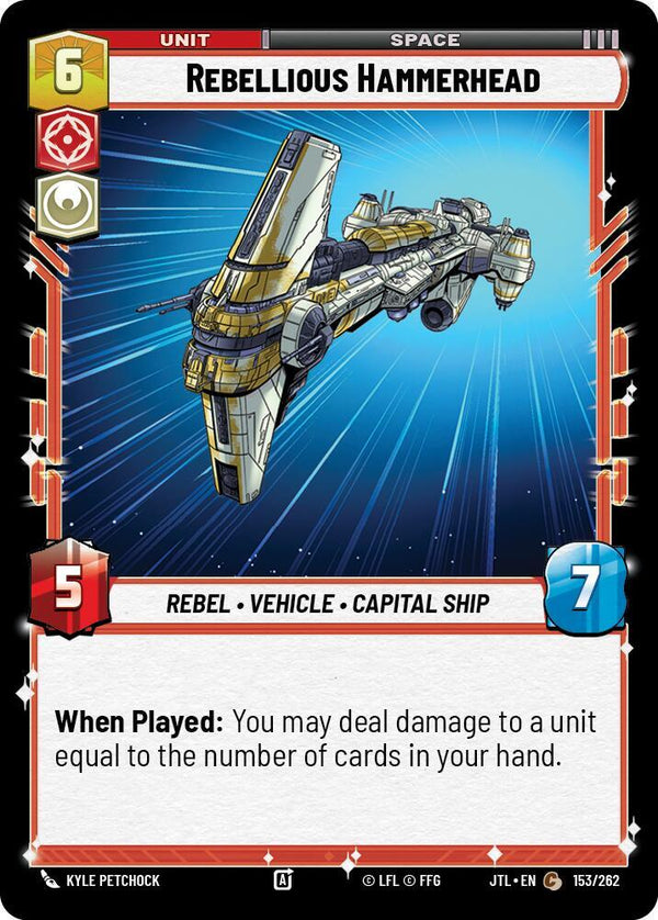 Rebellious Hammerhead - Star Wars Unlimited