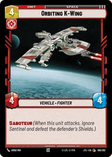 Orbiting K-Wing - Star Wars Unlimited