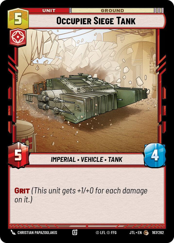Occupier Siege Tank - Star Wars Unlimited