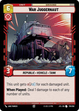 War Juggernaut - Star Wars Unlimited