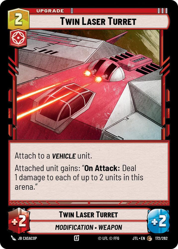 Twin Laser Turret - Star Wars Unlimited
