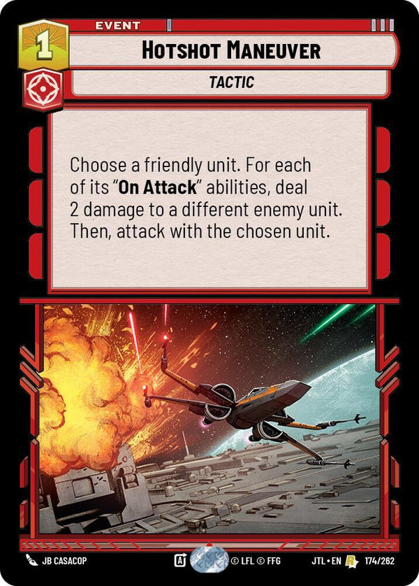 Hotshot Maneuver - Star Wars Unlimited
